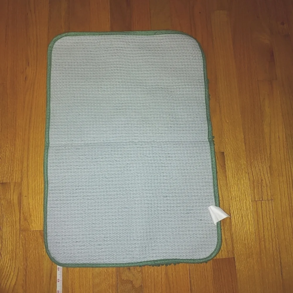 Dark Green Bathroom Rug Small Bath Mat 17